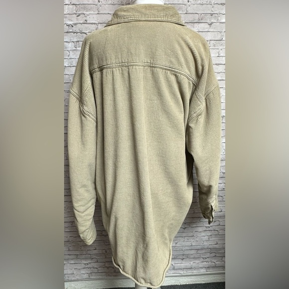 Wolverine Boots And Gear Mens XXL Corduroy Fleece Lined Shirt Jacket Tan Shaket - Picture 3 of 13
